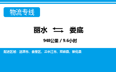 丽水到娄底物流专线-丽水至娄底货运公司
